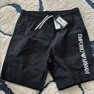 Emporo Armani Bermuda swim shorts